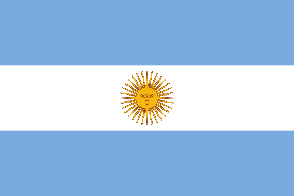 Drapeaux Flags Argentina