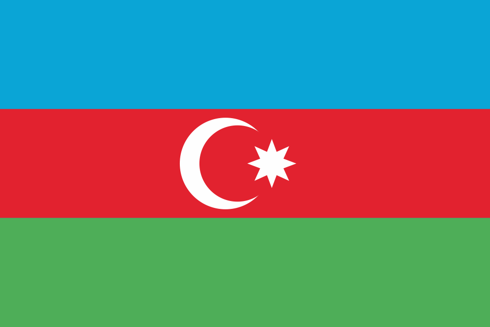 Drapeaux-Flags - Azerbaïdjan