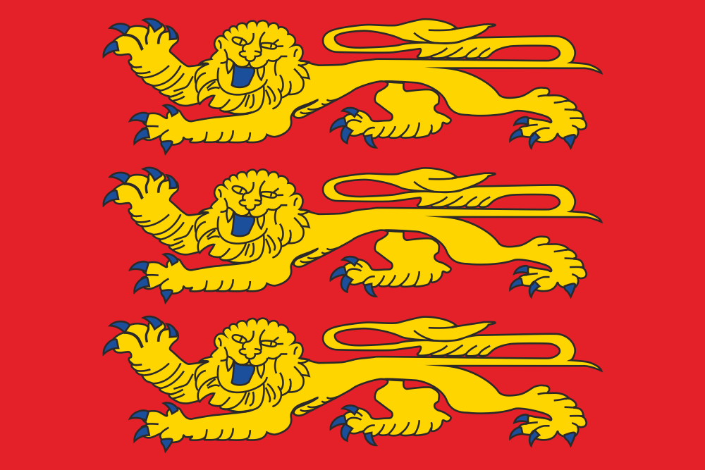 DrapeauxFlags Normandie aux 3 lions