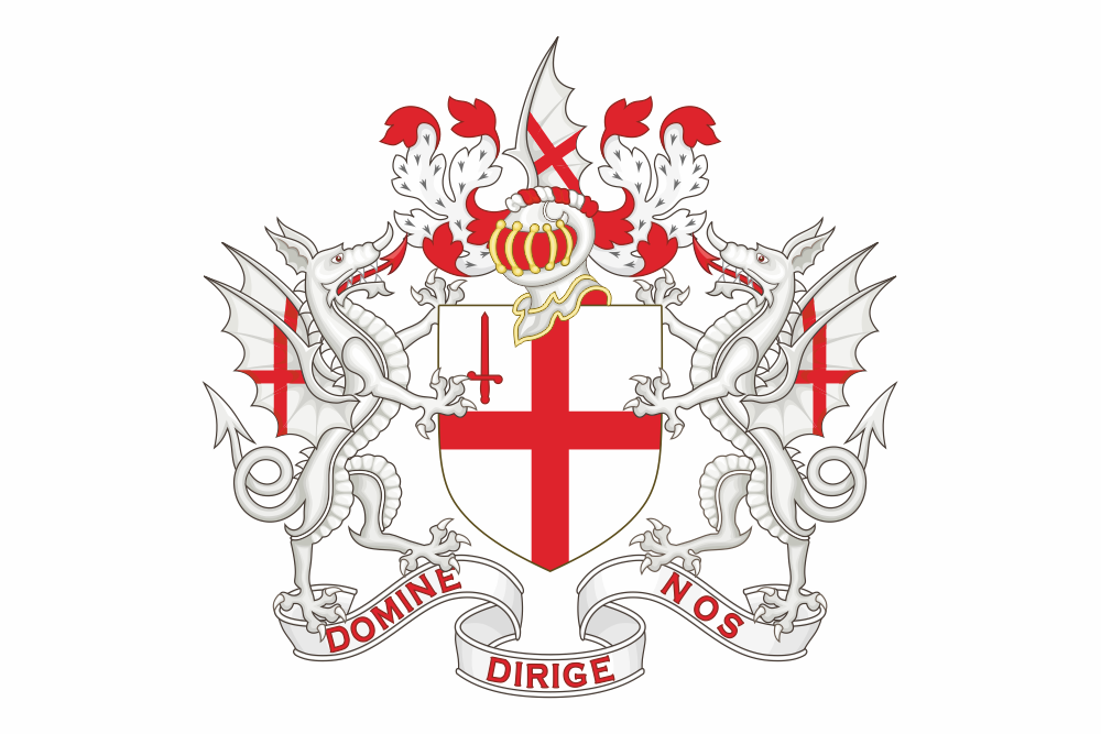 Drapeaux-Flags - London coat of arms
