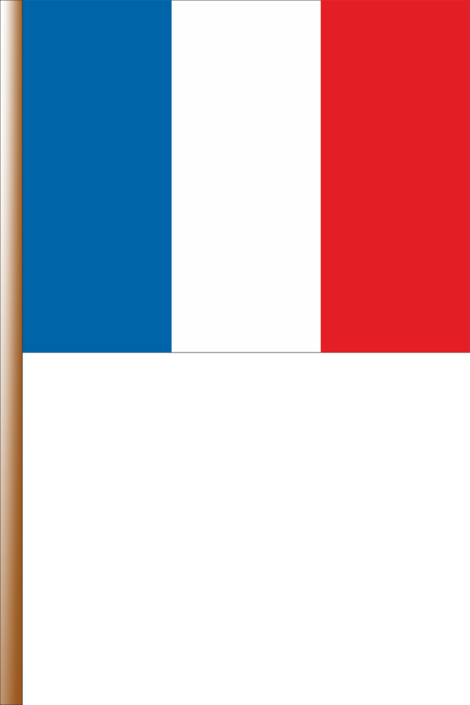 drapeau rouge blanc bleu blanc rouge